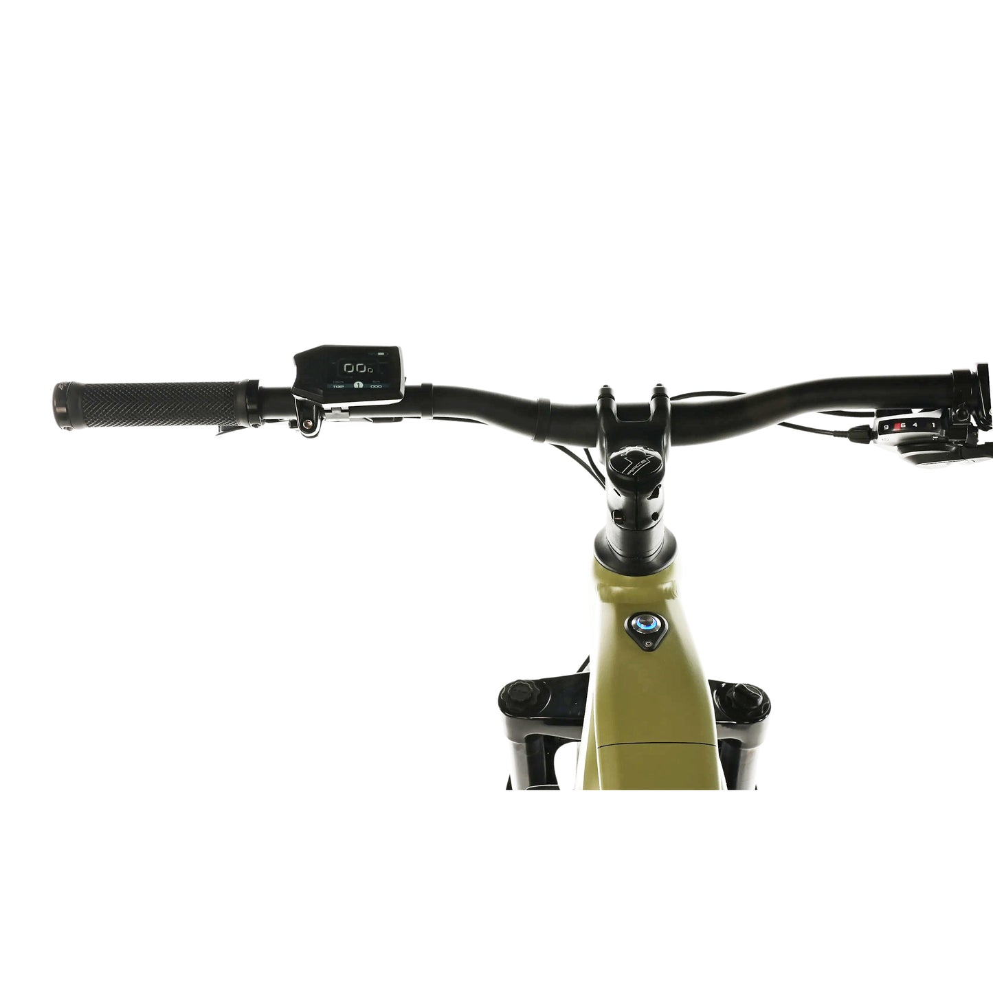 Vélo électrique VTT Fat Bike 26 Leader Fox Braga vert olive Bafang M510 23,2Ah