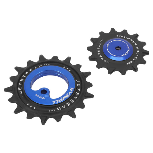 Galet dérailleur aopw Tripeak 14-18 dents céramique 13x1v. Sram axs force xplr bleu fonce jeu de 2