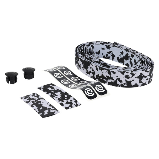Bikeribbon Cork Plus Handlebar Tape Black-Grey