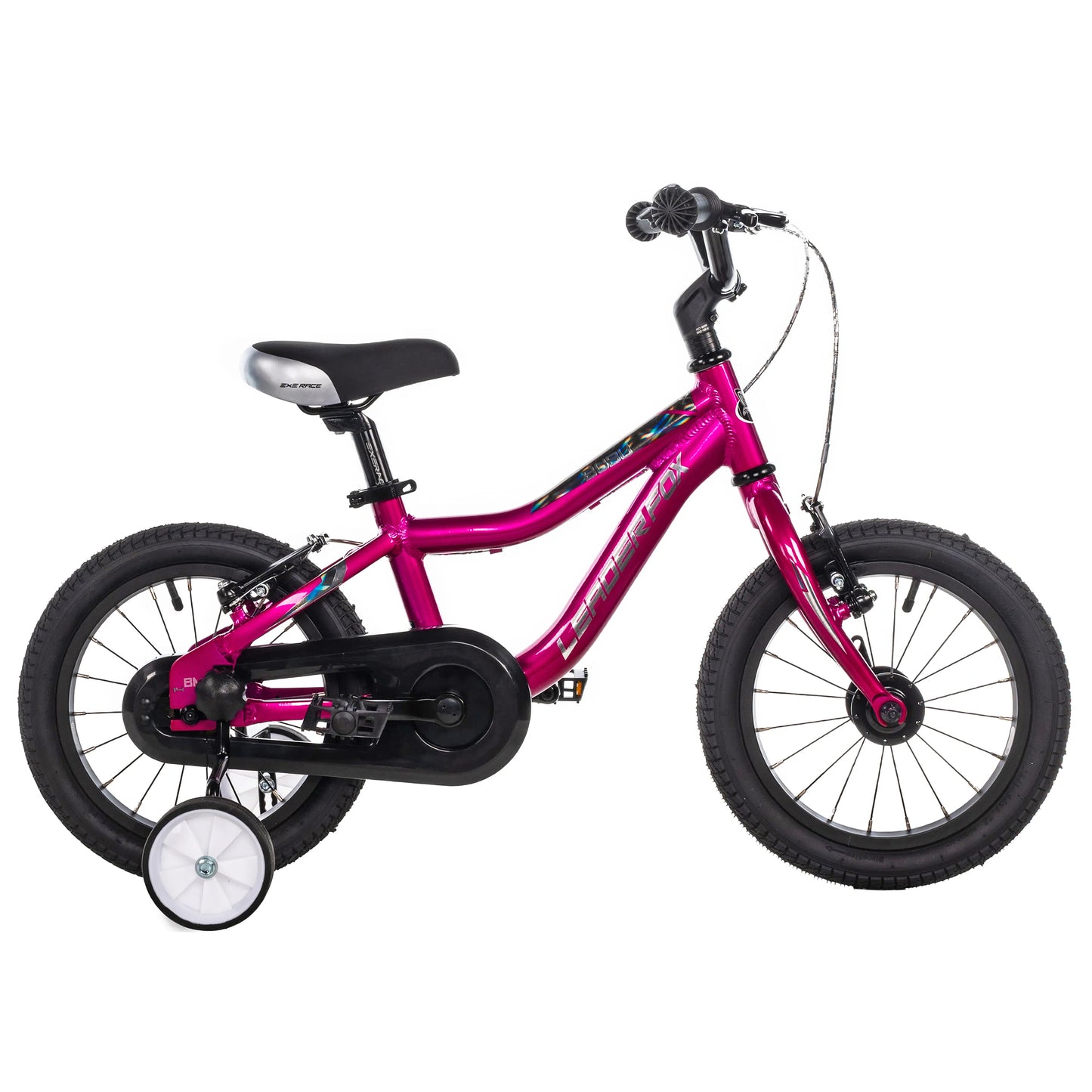 Children's 14-inch Leader Fox BUBU pink bicycle, V-brake (105 cm)