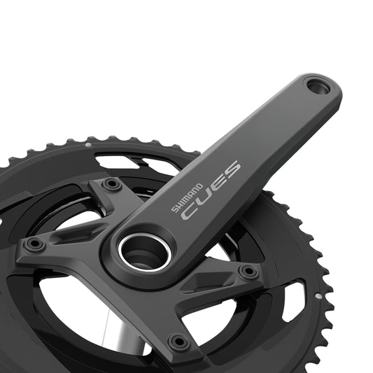 Shimano Cues U6040 MTB crankset black 175 50x34 integrated axle
