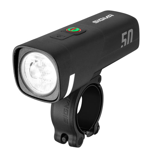 Eclairage vélo usb avant Sigma aura 50 lux