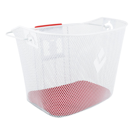 Hapo.G White Honeycomb Steel Front Basket for E-Bikes