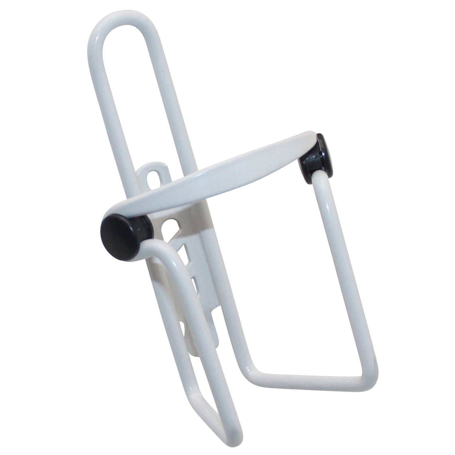 Porte-bidon Newton N1 alu blanc pastilles anti-vibration
