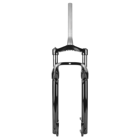 Fourche VTT - fat bike 26" noir tapered conique (pivot 1"1-8 haut et 1,5" bas)