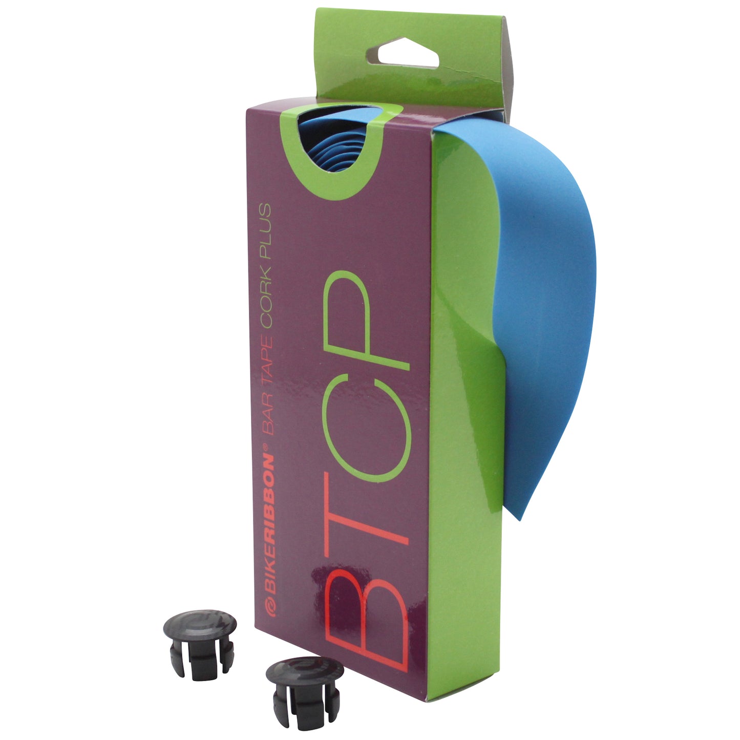 Ruban guidon Bikeribbon Cork Plus bleu sans liège