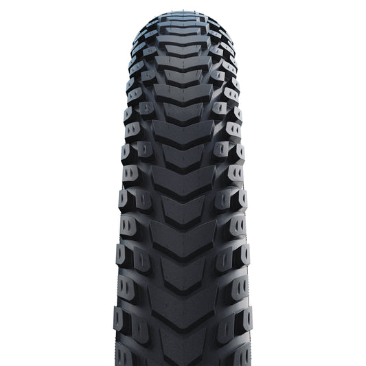 Urban MTB Tire 26 X 2.00 Schwalbe Marathon Mondial Black TR (50-559) 5mm Puncture Protection Reflex Sidewall