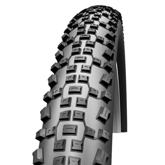26 X 2.10 Schwalbe Rapid Rob Black TR Mountain Bike Tire (54-559) K-Guard Reinforcement