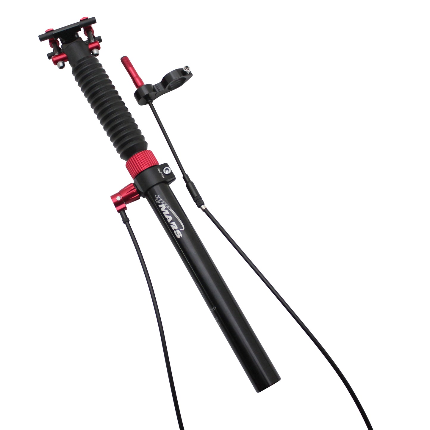 PCP dropper seatpost, 27.2 mm diameter, 445 mm length, external cable