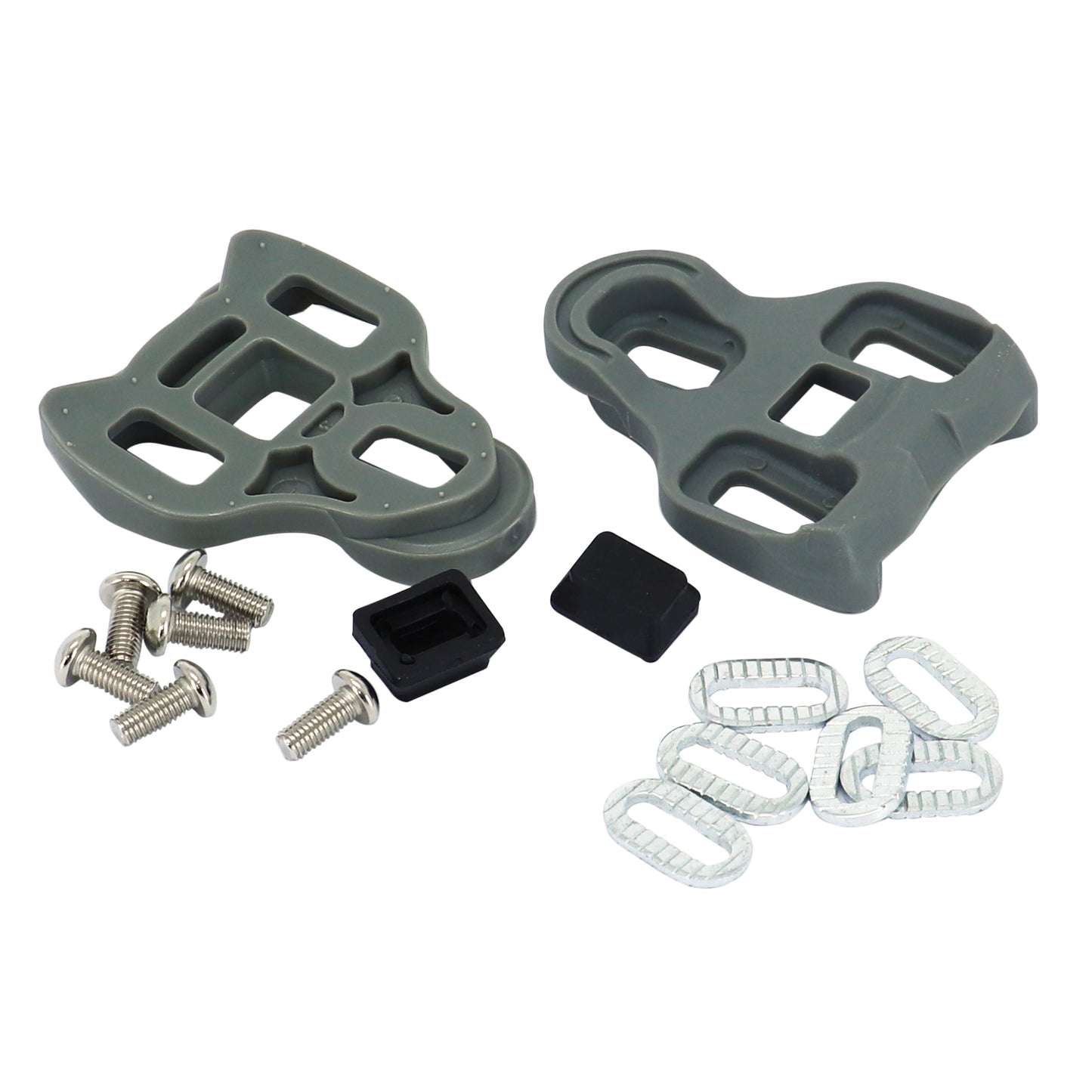 FPD automatic road pedals, black aluminum, Keo-type + cleats