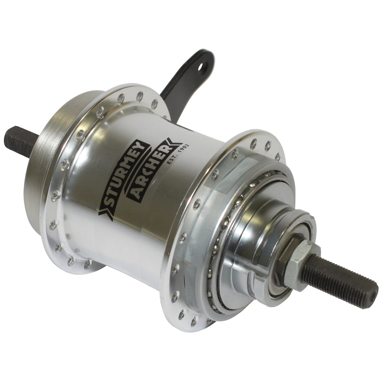 Sturmey Archer 2-speed kickback hub with brake