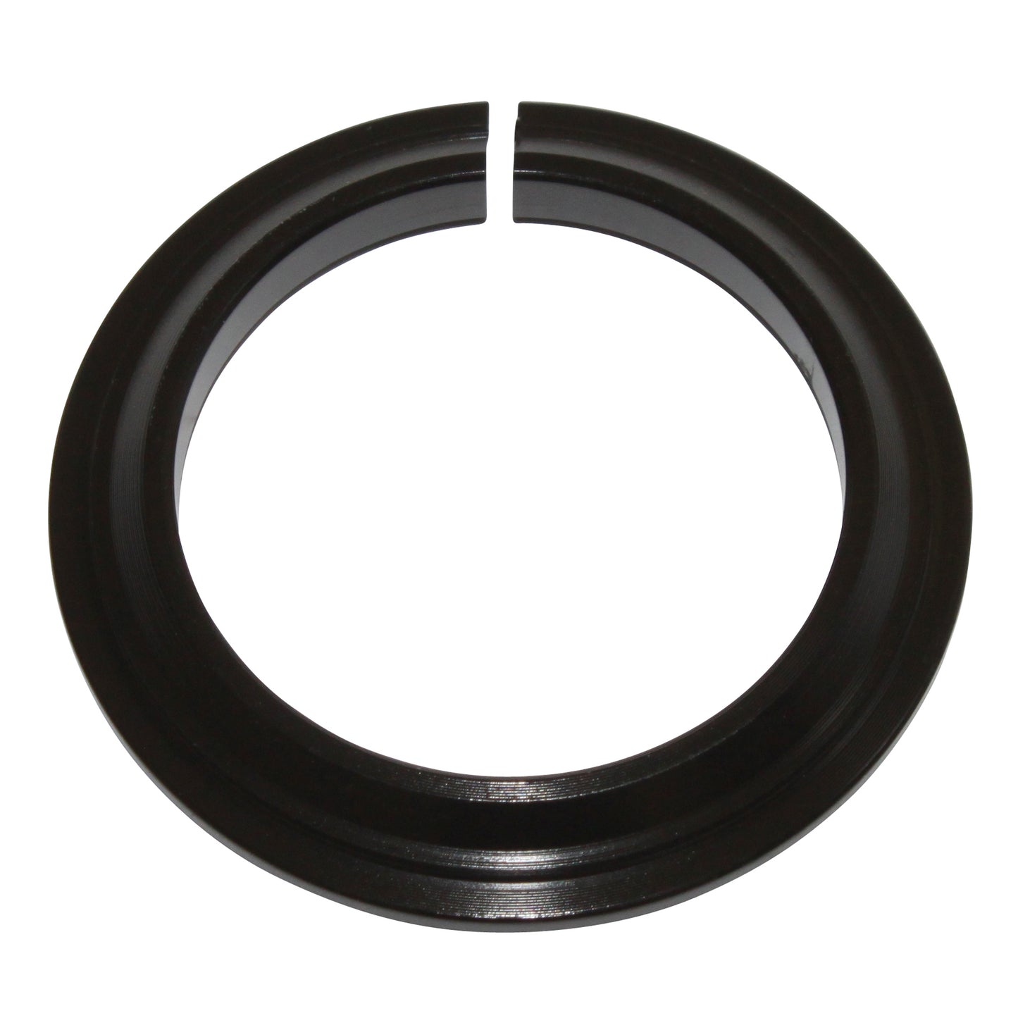 Cône alu fendu PCP jeu direction intégré 1"1/4 noir