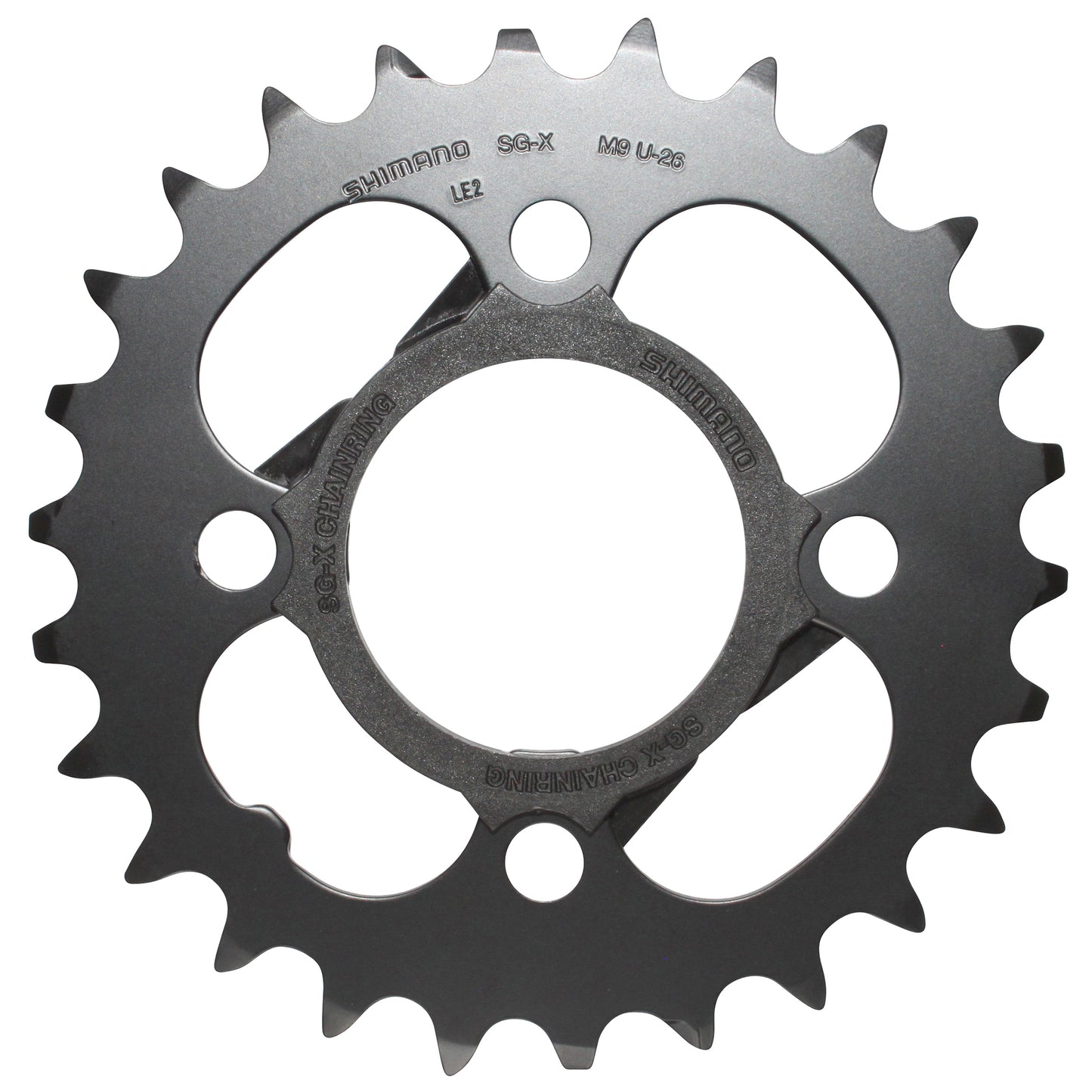 MTB Chainring 4-arm BCD64 for Shimano Alivio M430 26T 9S
