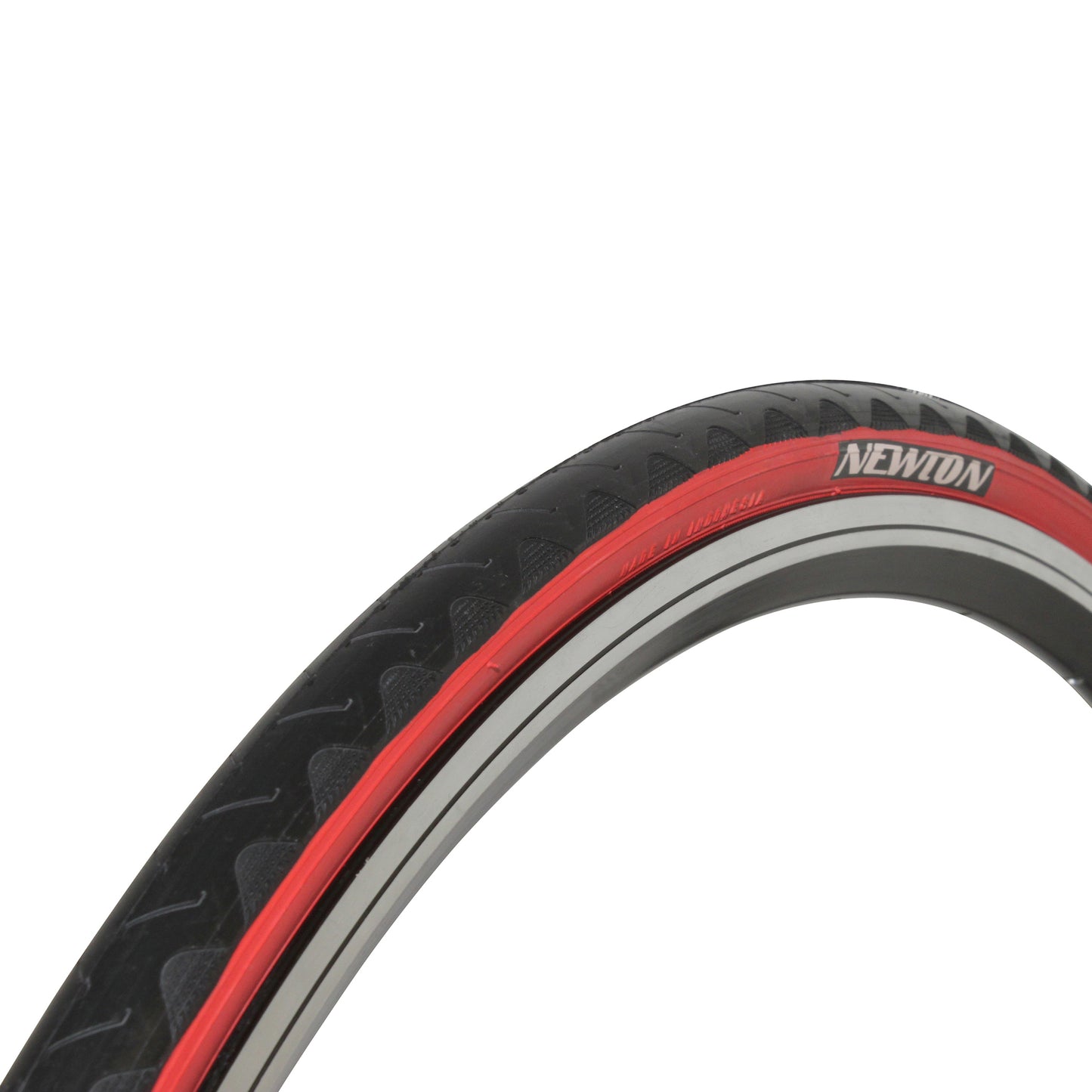 Pneu Route 700 X 23 Newton GP Noir flanc Rouge (Profil tout temps TR) (23-622) (E)