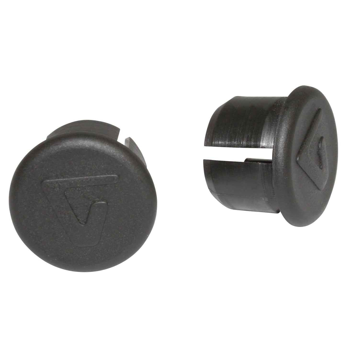 Bouchons cintre route VELOX noir paire