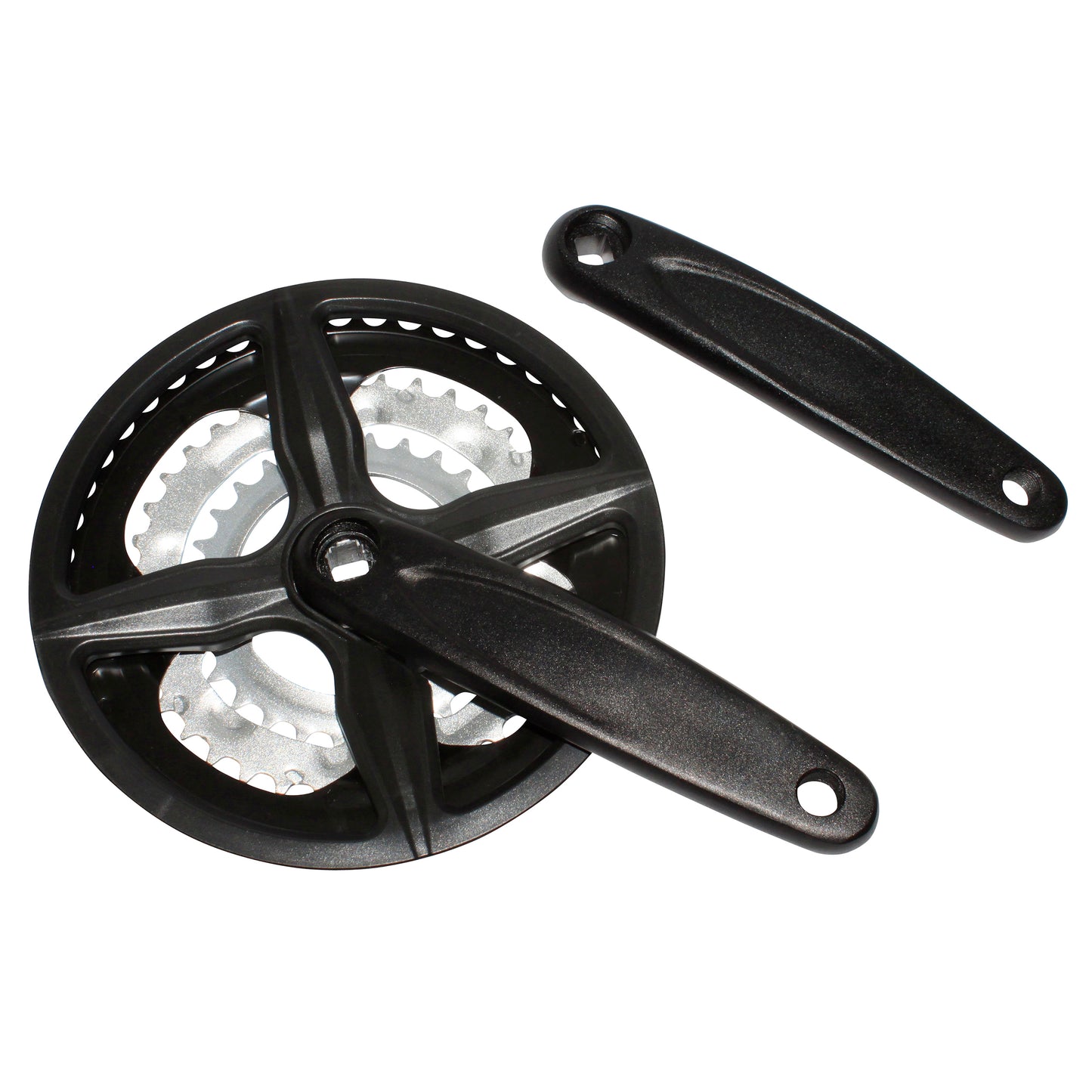 Pédalier VTT PCP alu noir Black-X 170 48x38x28