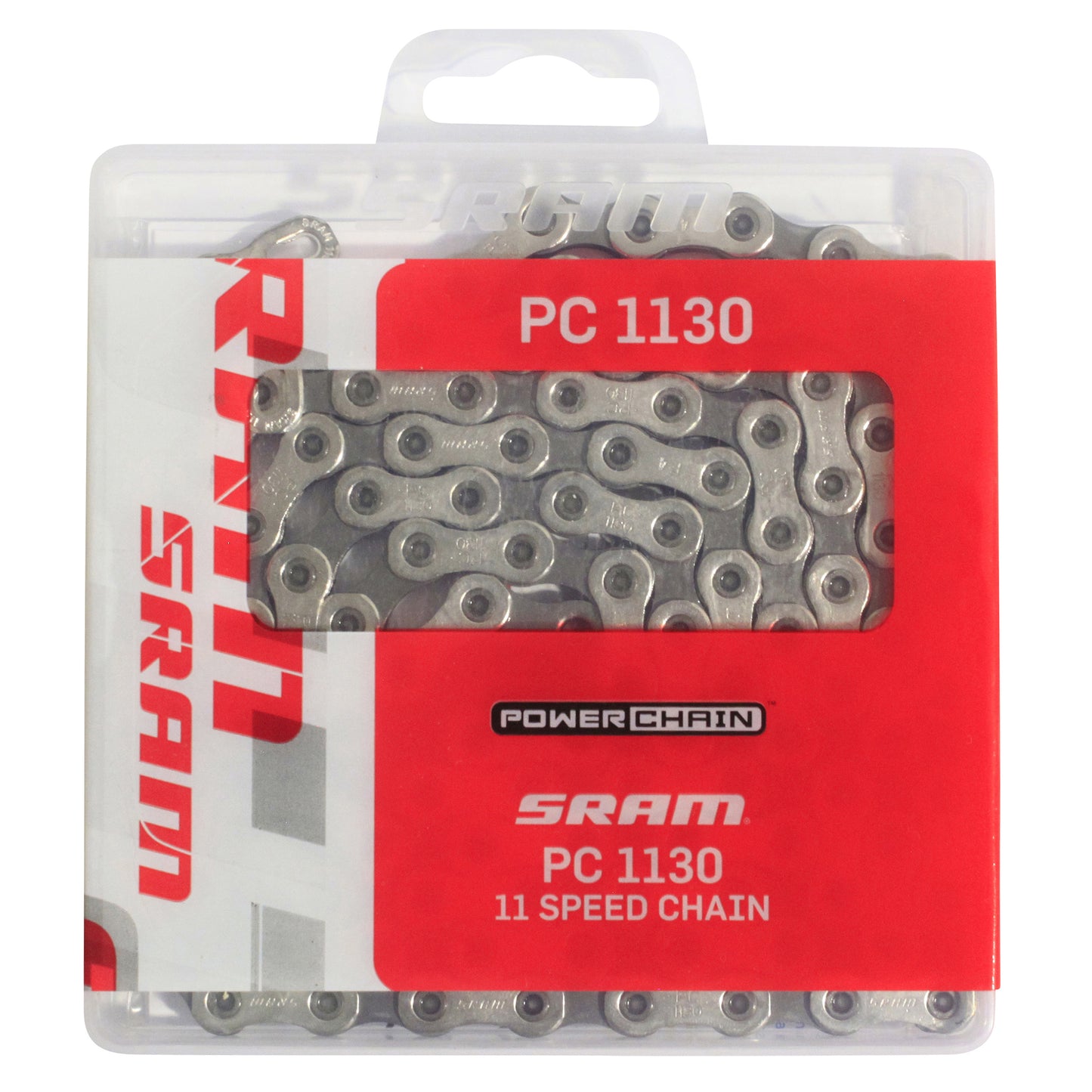 11-speed bicycle chain. Sram PC-1130 Rival grey 114 links e-bike compatible