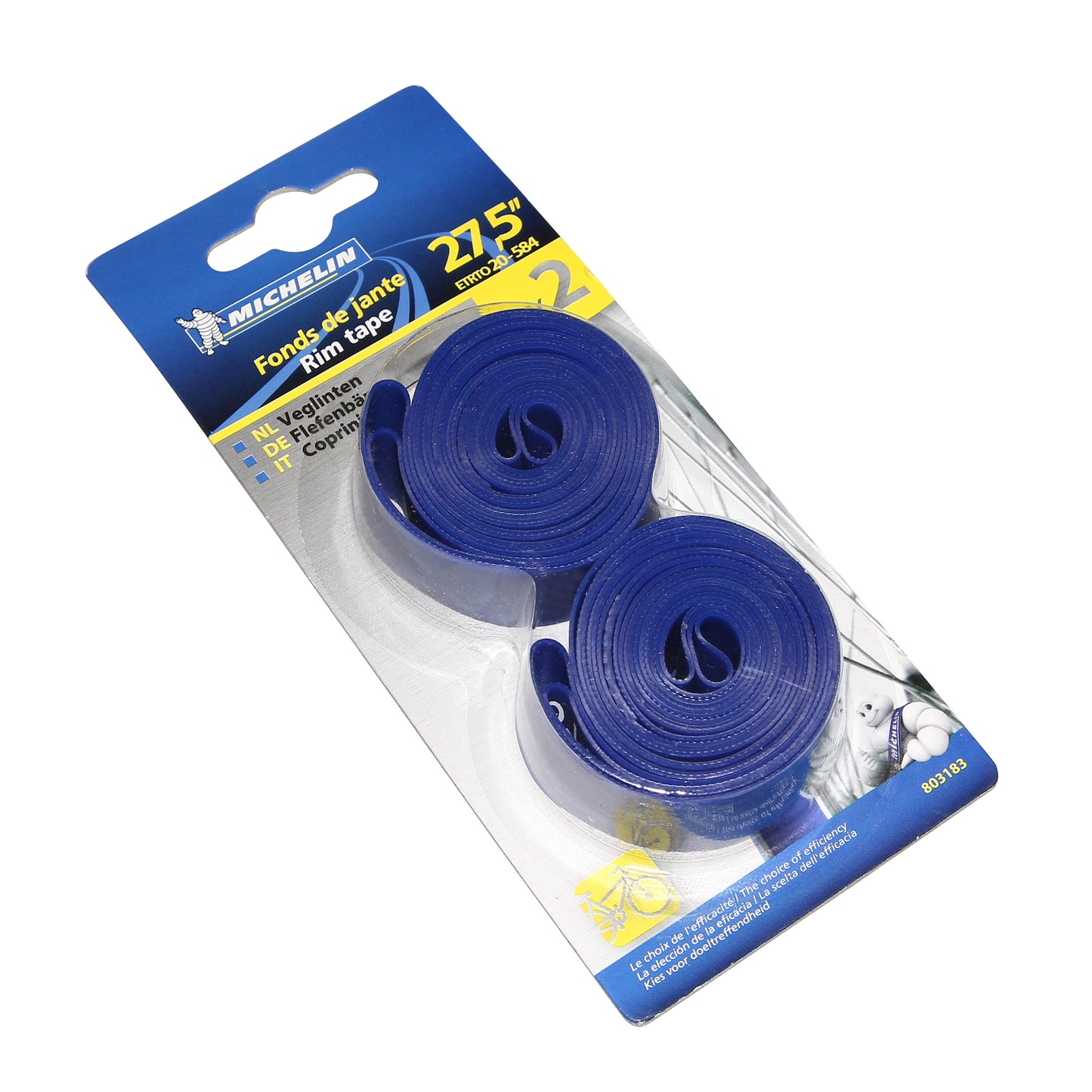 Michelin high-pressure 27.5x20 blue mountain bike rim tape