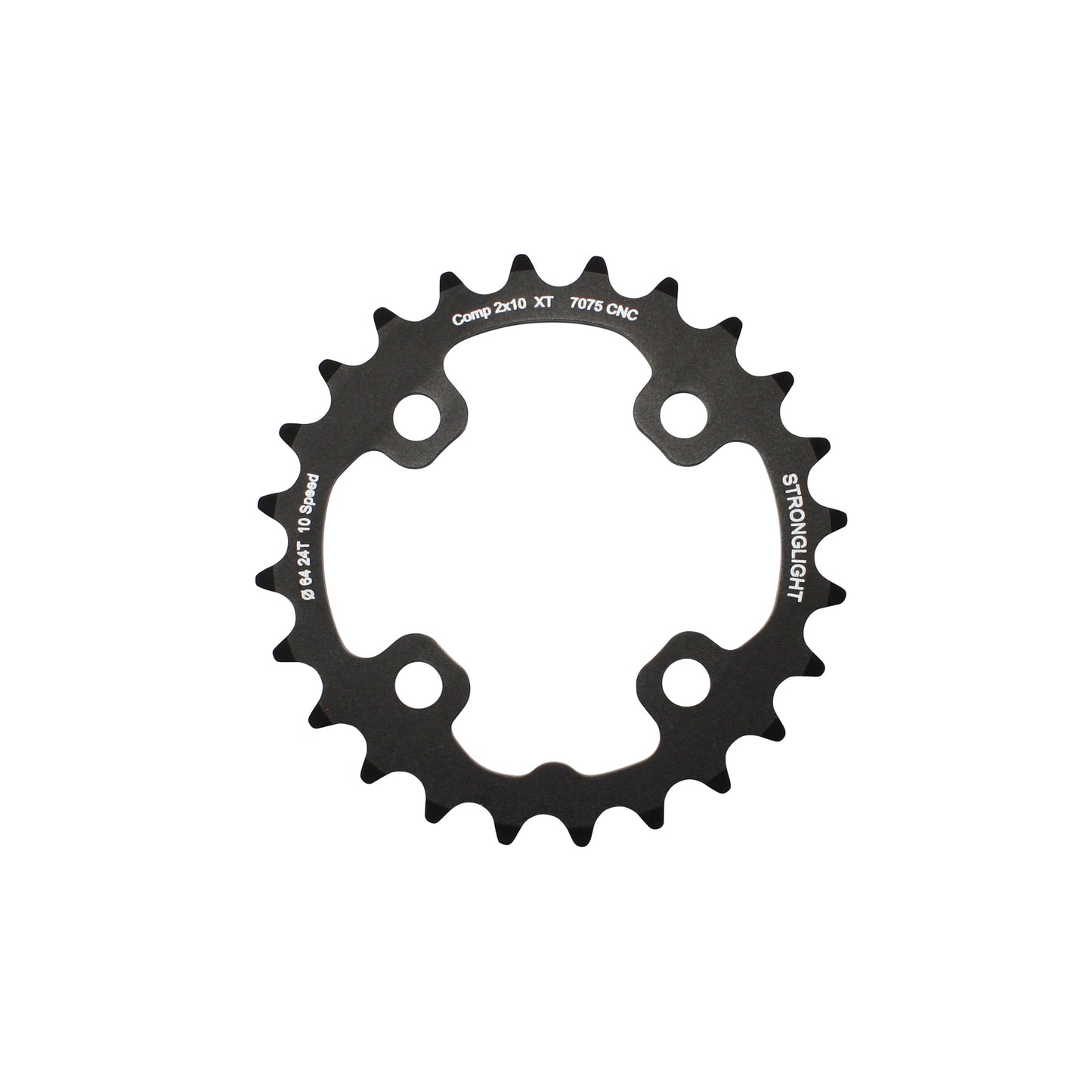 Plateau VTT 4 bras Stronglight D64 pour Shimano XT M785 int24