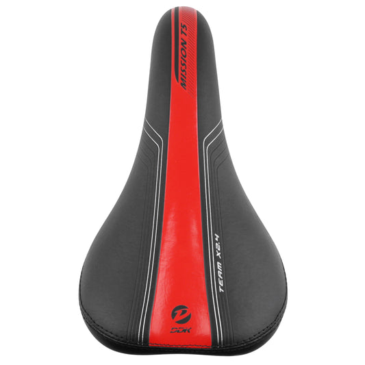 Selle Newton Junior Mission noir rouge 240x160