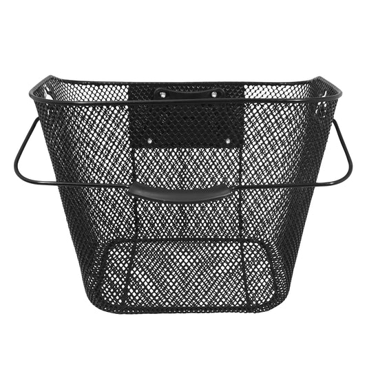Newton honeycomb 19L black steel front basket