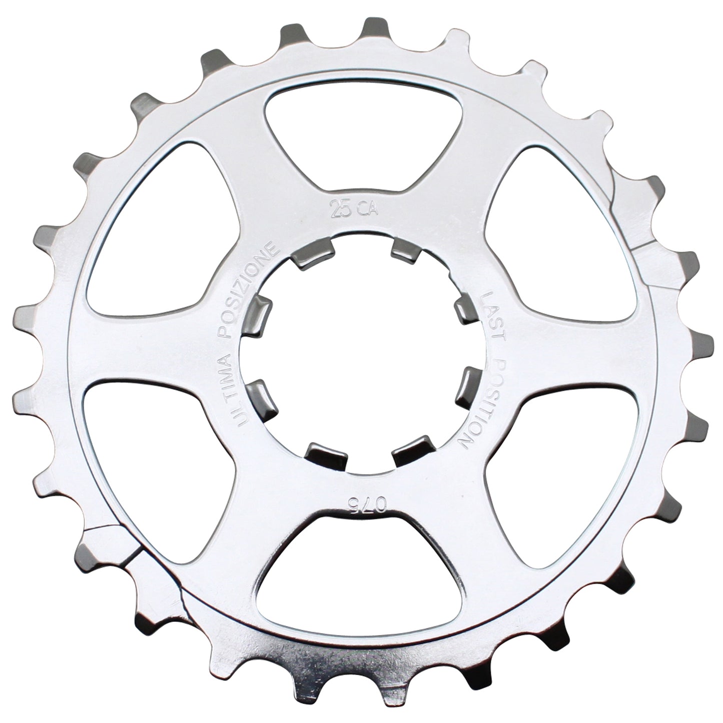 Miche 10-speed sprocket for Campagnolo 25 teeth last position