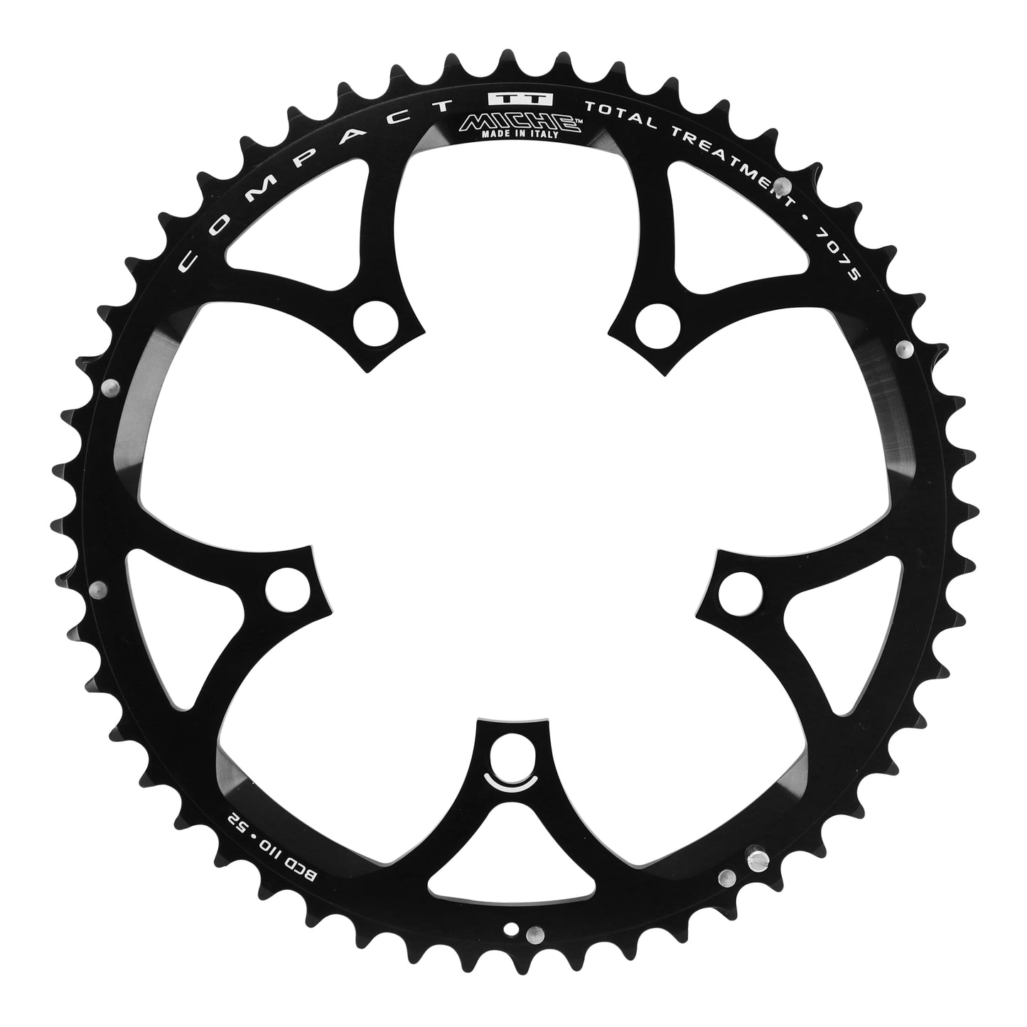 Plateau route 5 bras Miche D110 52D ext Shimano Campagnolo