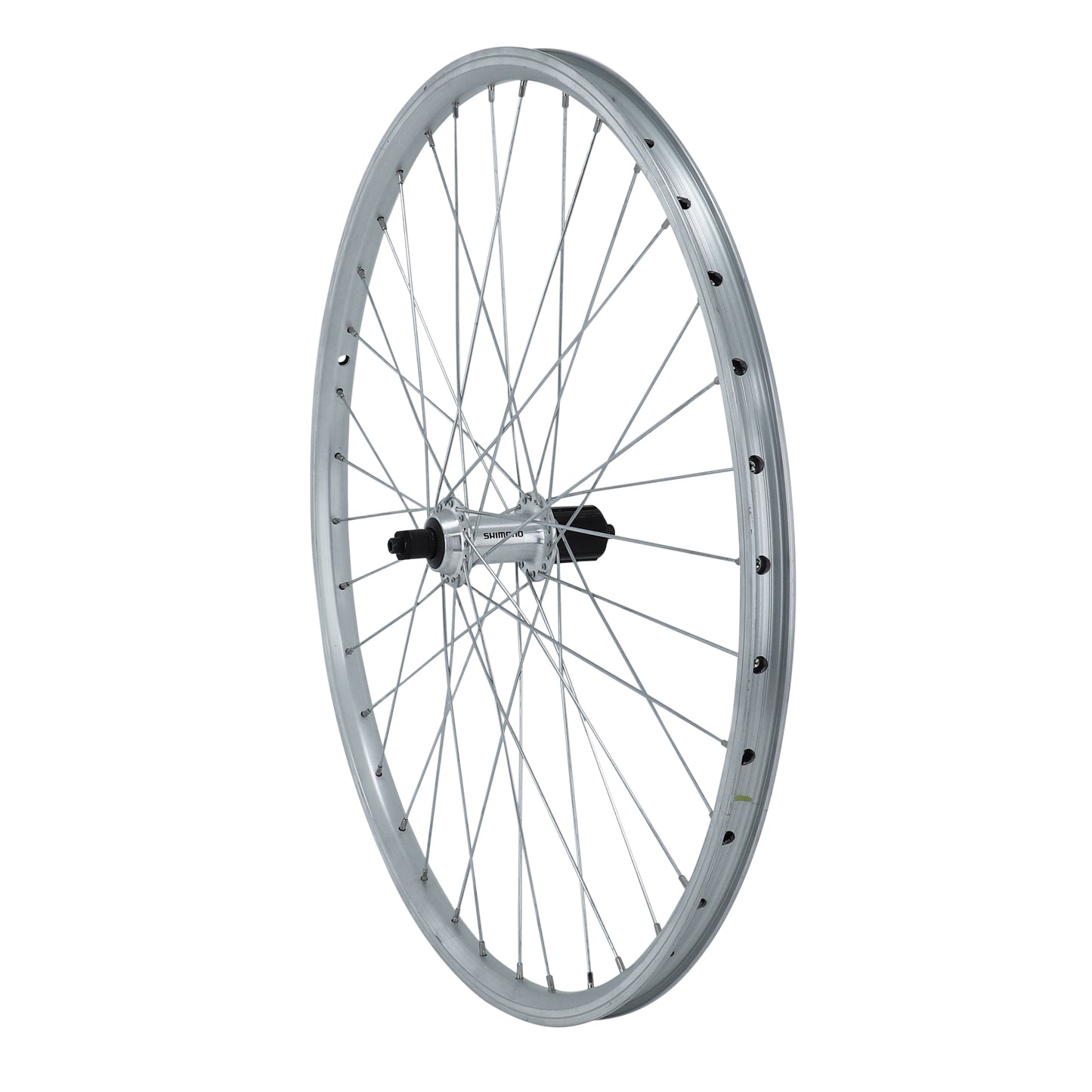 Roue VTT Velox patin blocage 26" ER10 argent arrière QC300