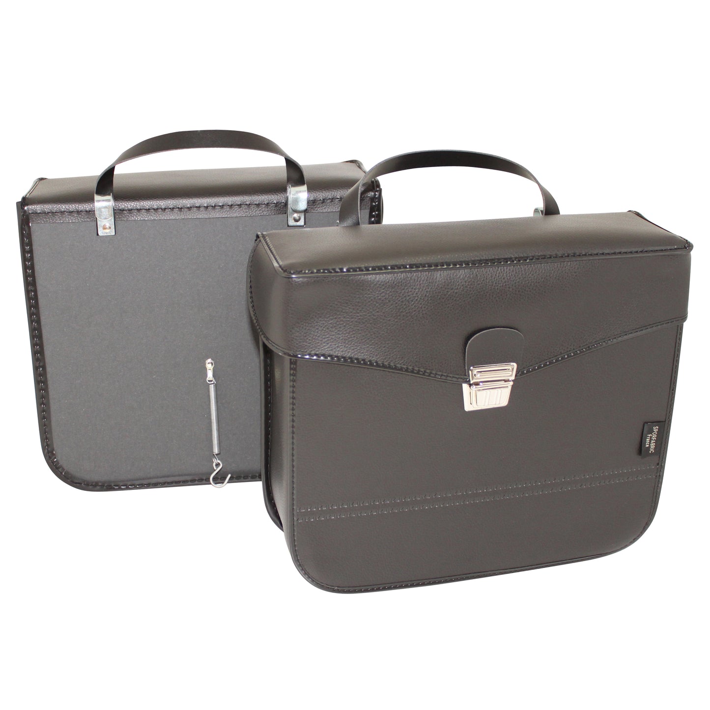 Sporfabric S17 bike panniers — vintage style