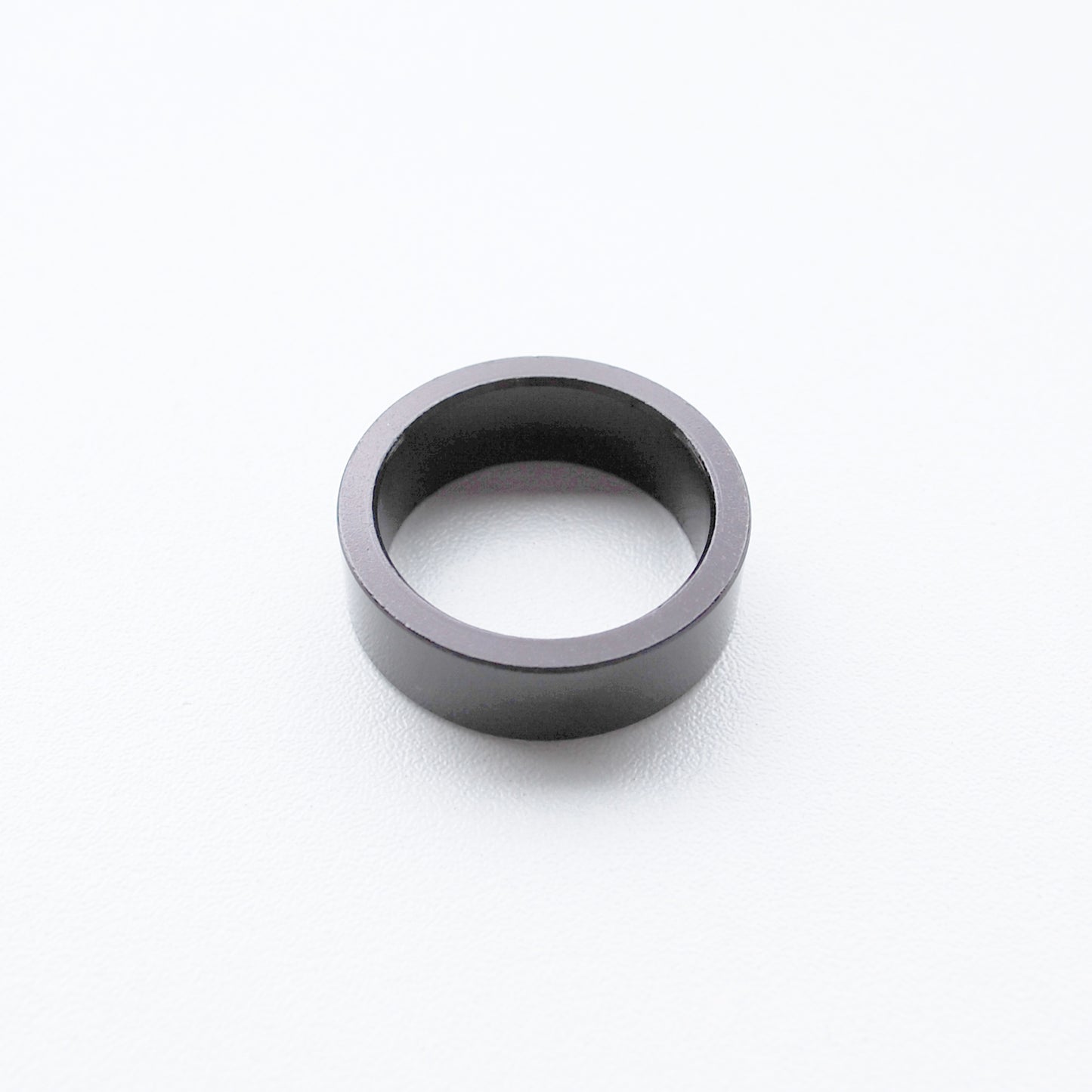 PCP black aluminum steerer tube spacer 1" 25.4mm 10mm