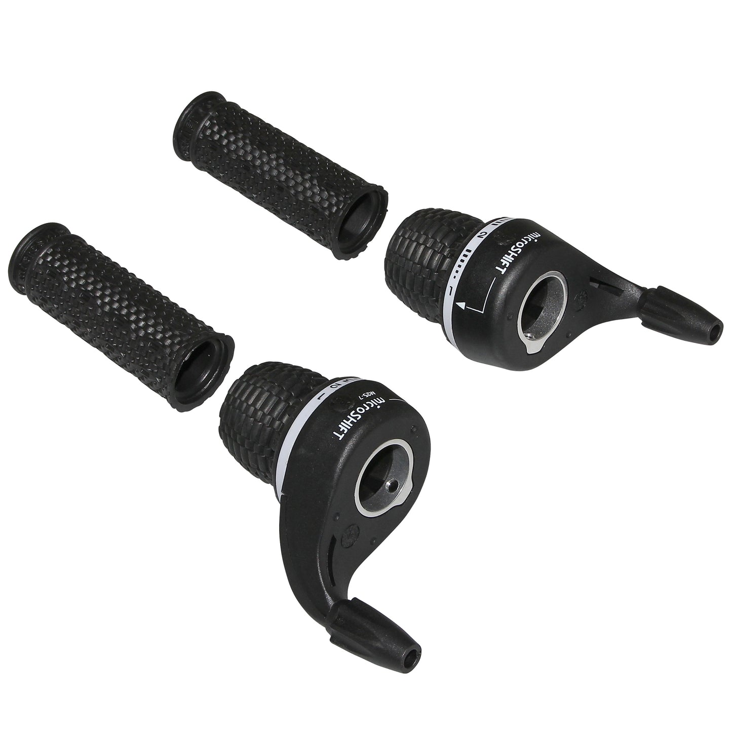 Manette VTT PCP gripshift indexée 7V (paire)