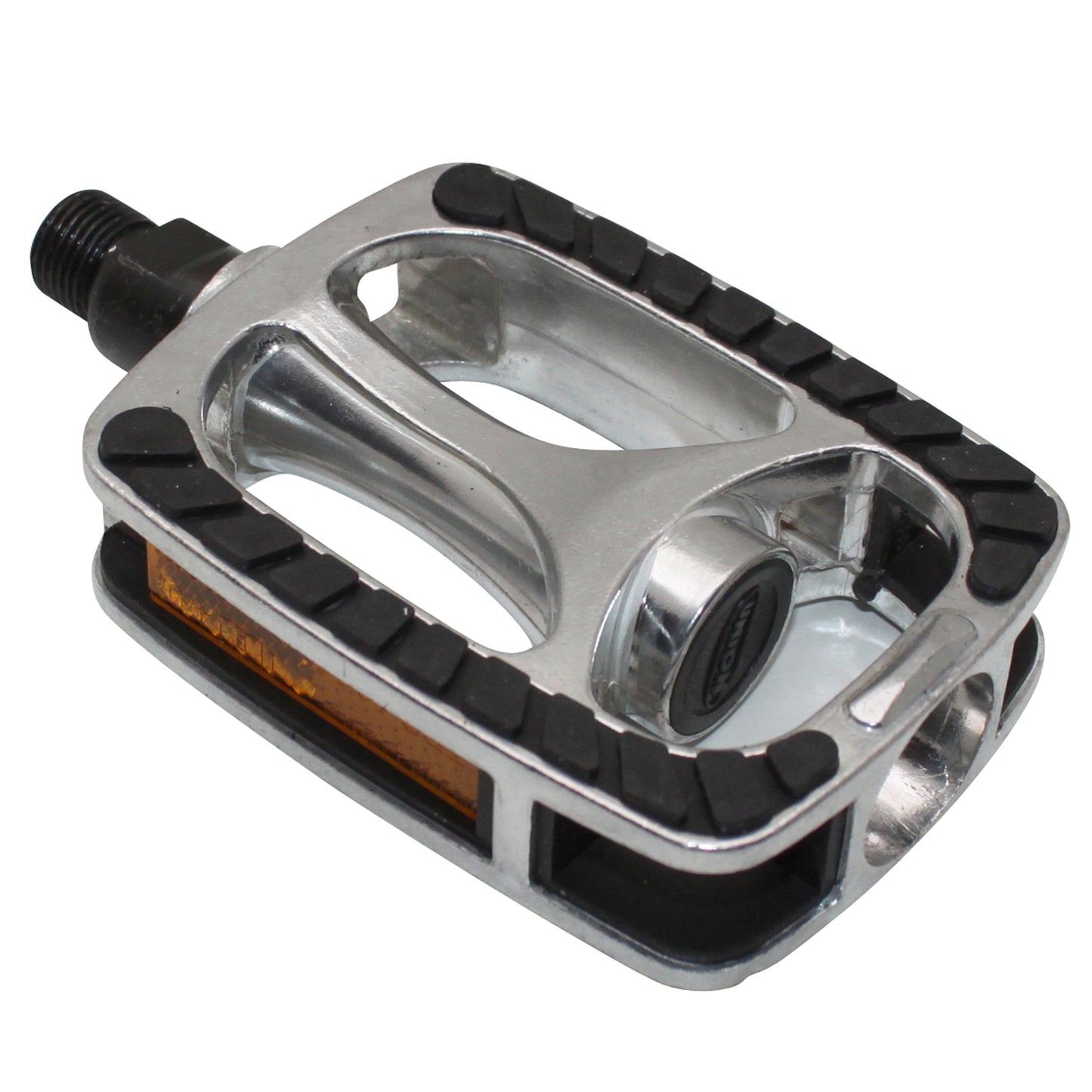 Pédale city Newton alu 811 argent 9/16