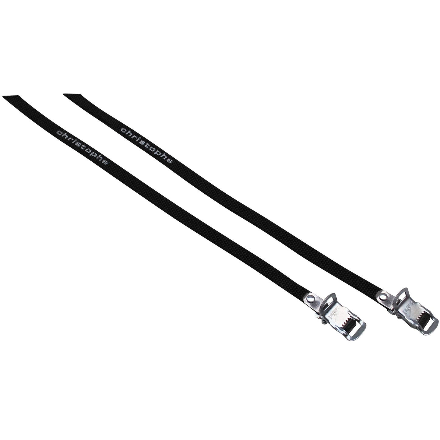 Courroie câle pied christophe 515 noir nylon tresse (paire)