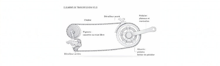 TRANSMISSION VÉLO