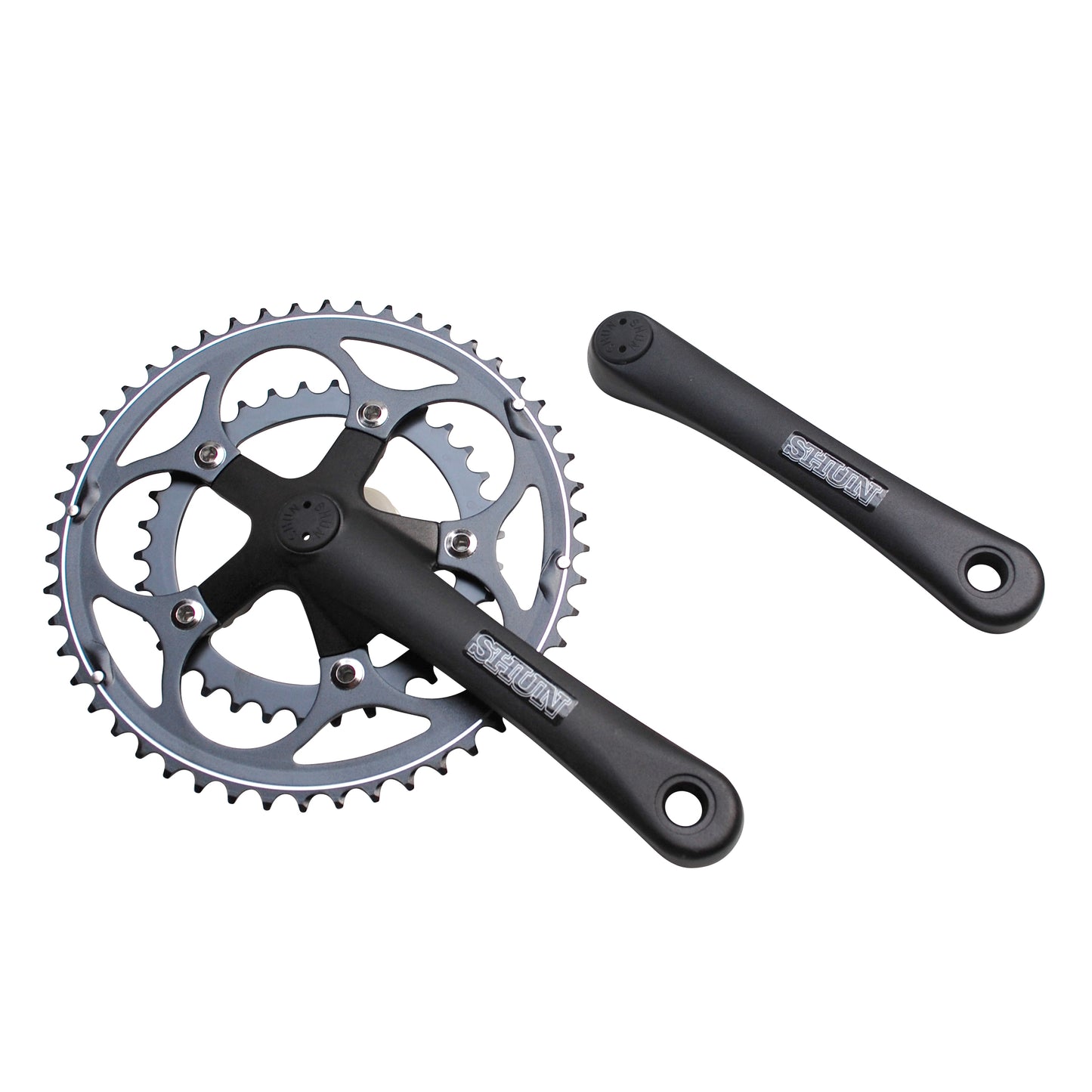 Pédalier route Stronglight Impact Eco argent 170 50x34 axe 107