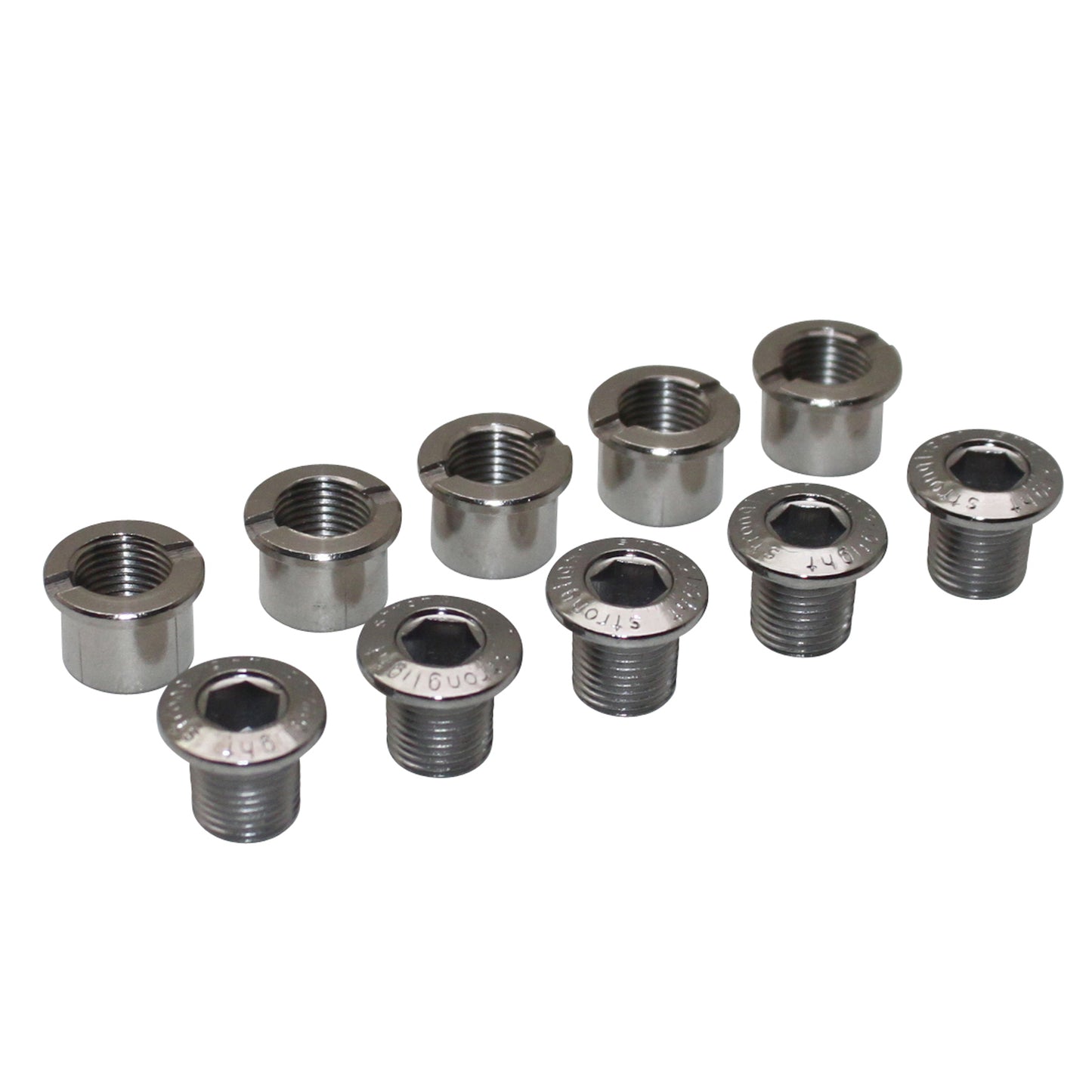 Intravis pédalier Stronglight route double inox