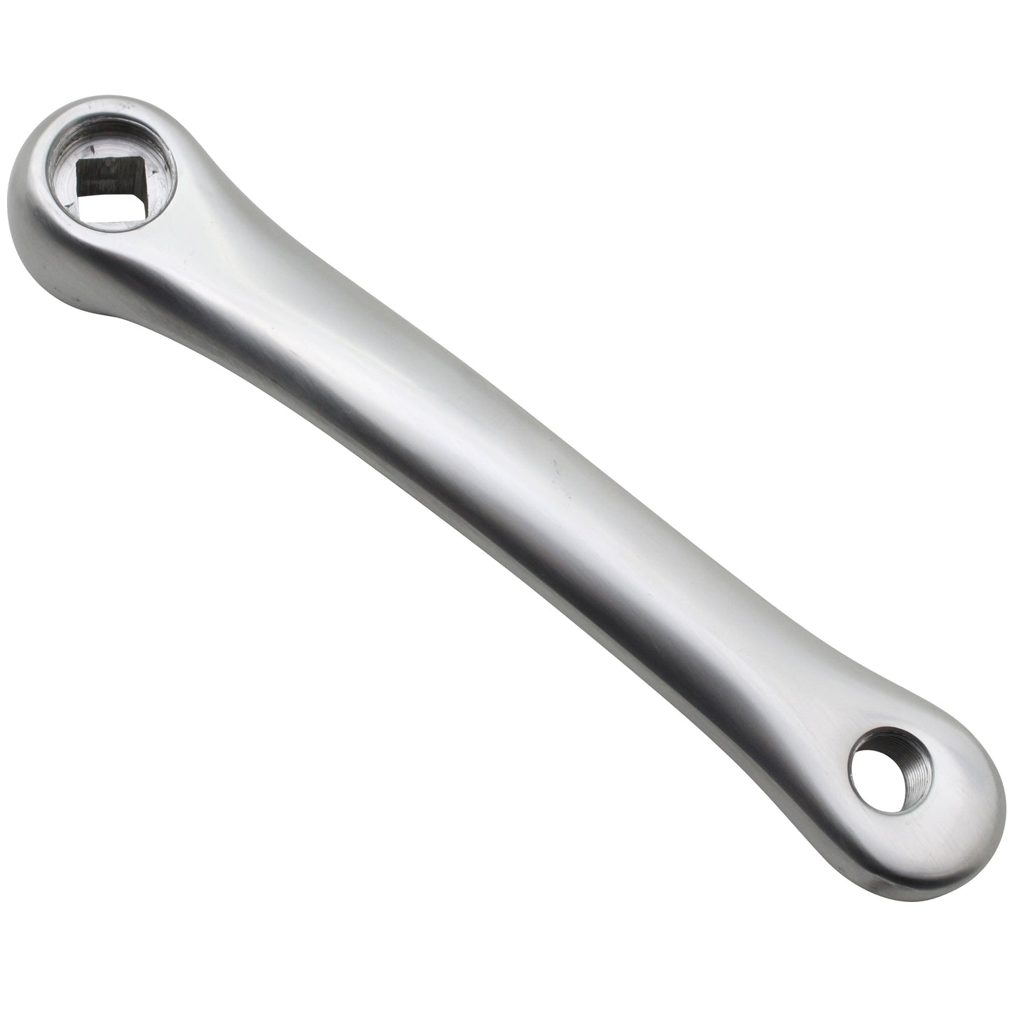 Newton aluminum narrow left crank arm silver 170mm