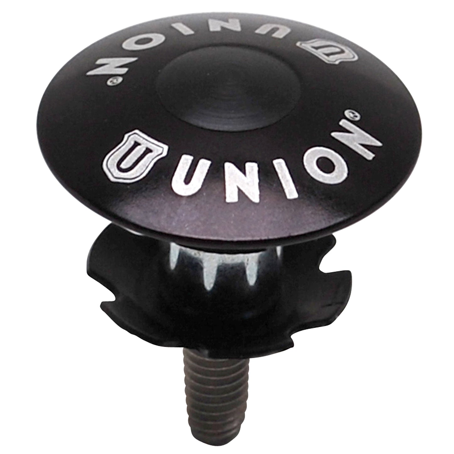 Bouchon jeu de direction ahead-set 1" Marwi alu noir