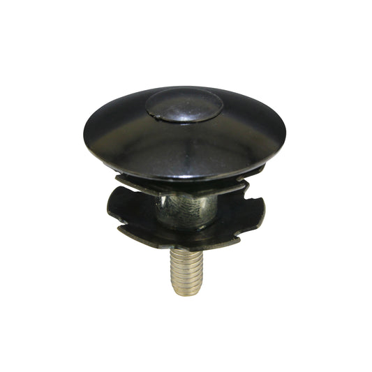 Bouchon jeu de direction PCP ahead-set étoile 1"1/8 alu noir