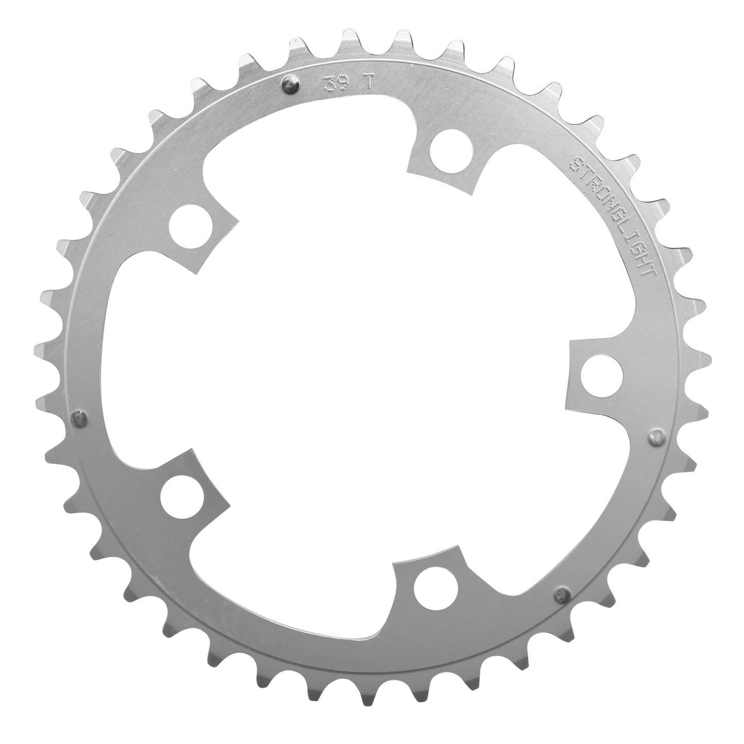 Chainring Stronglight Dural D110 39T inner Shimano silver 8-9 speed