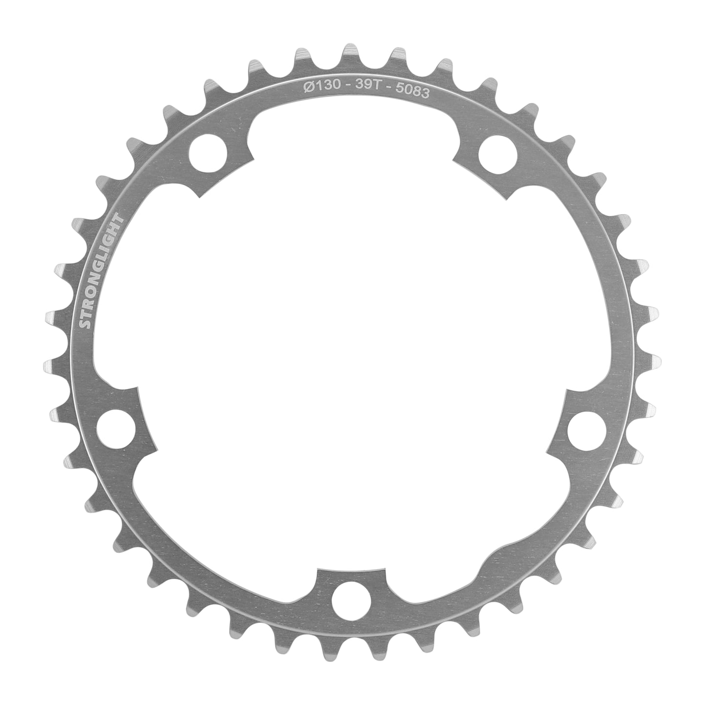 Plateau route Stronglight Dural D130 39D int Shimano argent 8-9V
