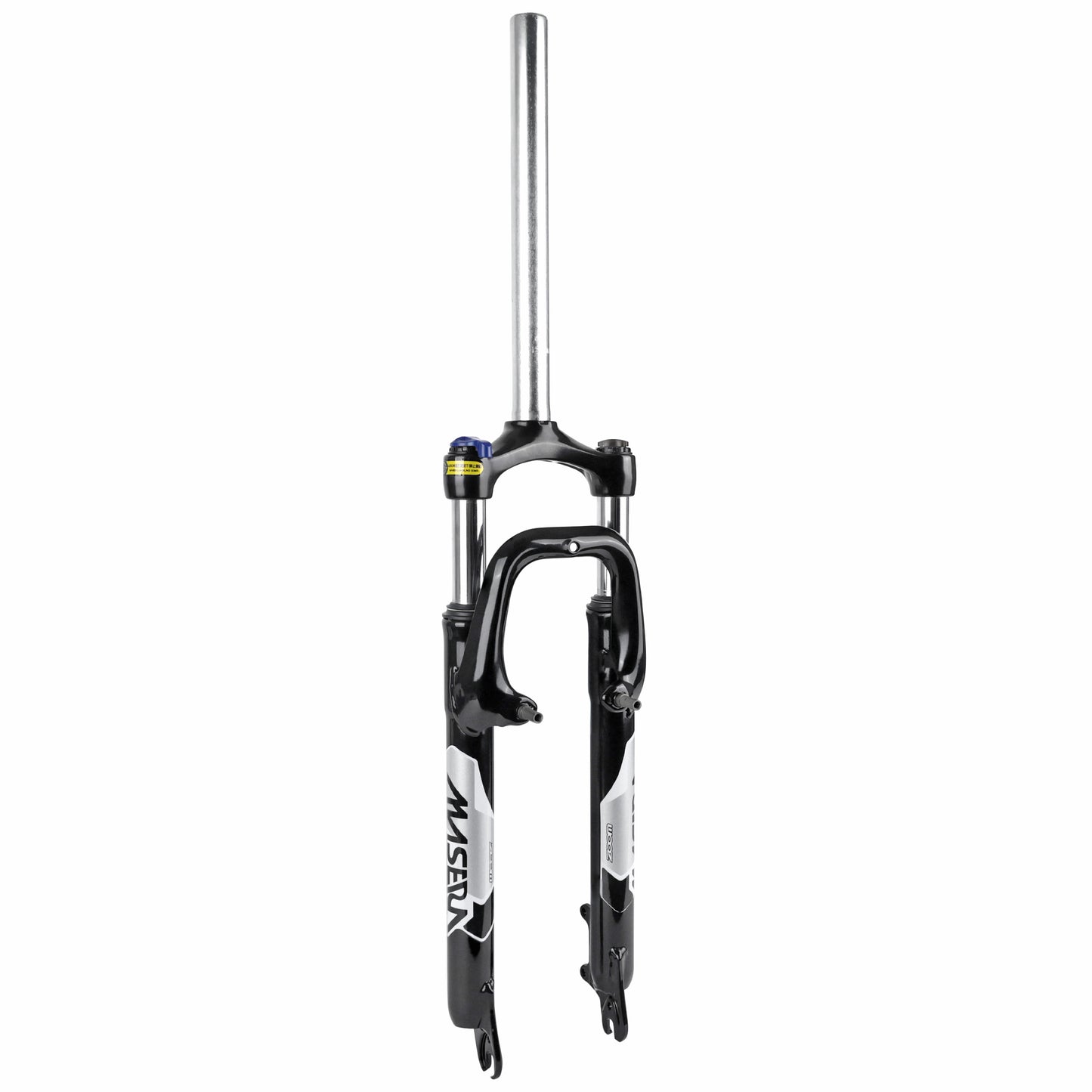 Fourche VTT 27.5 " Zoom 386mlo à ressort noir réglable-blocâble deb. 60mm pivot lisse 296mm 1''1-8-28,6