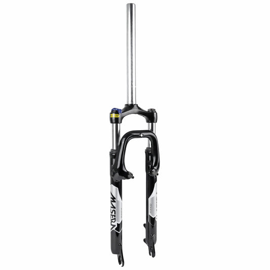 Fourche VTT 27.5 " Zoom 386mlo à ressort noir réglable-blocâble deb. 60mm pivot lisse 296mm 1''1-8-28,6
