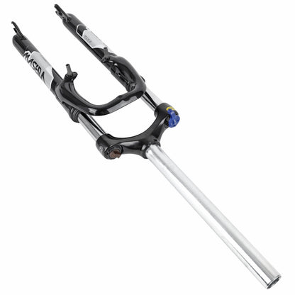 Fourche VTT 27.5 " Zoom 386mlo à ressort noir réglable-blocâble deb. 60mm pivot lisse 296mm 1''1-8-28,6