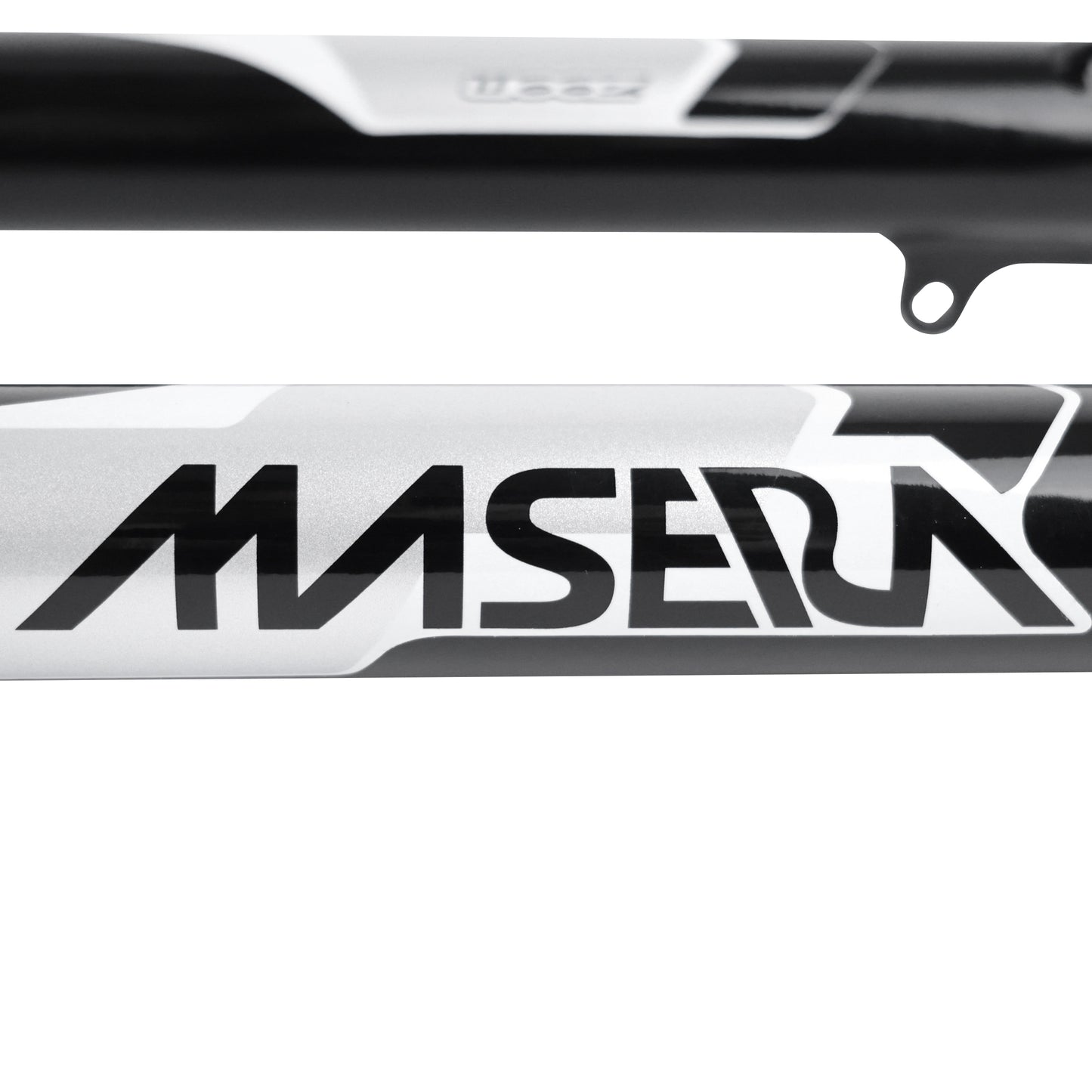 Fourche VTT 27.5 " Zoom 386mlo à ressort noir réglable-blocâble deb. 60mm pivot lisse 296mm 1''1-8-28,6