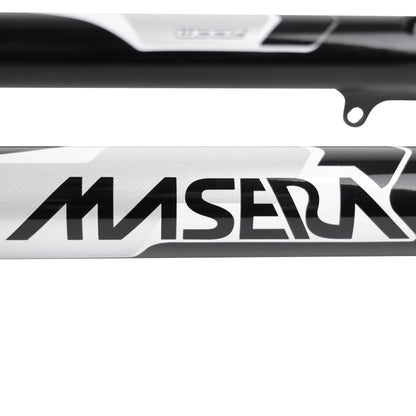 Fourche VTT 27.5 " Zoom 386mlo à ressort noir réglable-blocâble deb. 60mm pivot lisse 296mm 1''1-8-28,6