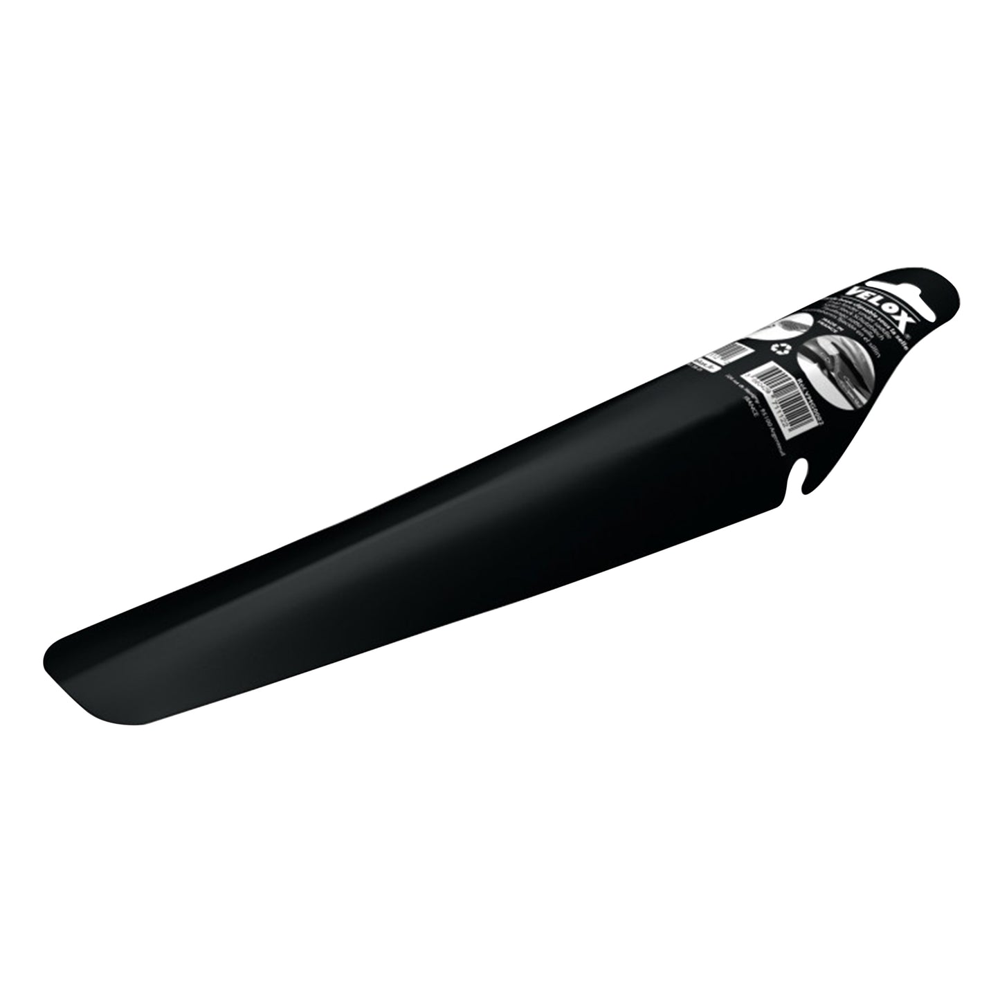 Velox Clip-on Saddle Mudguard Rear Black (unit)