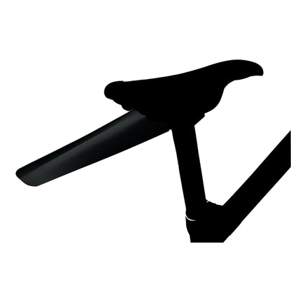 Velox Clip-on Saddle Mudguard Rear Black (unit)