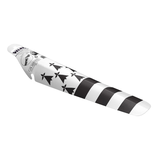 Garde-boue arrière Velox Colori Bretagne noir/blanc (unité)