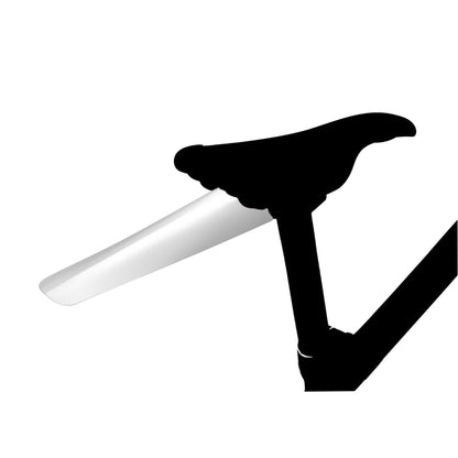 Velox Colori Rear Clip-on Translucent Saddle Mudguard (unit)